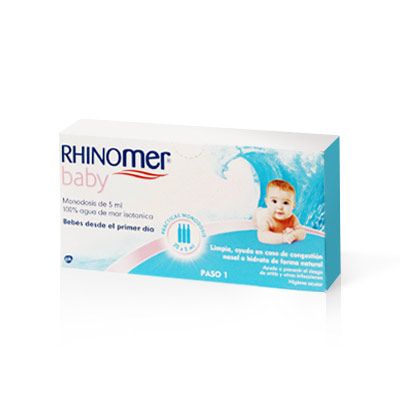 Rhinomer baby limpieza nasal monodosis 20 uds - Farmacia en Casa Online