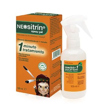 Comprar Neositrin 100 % Spray Antipiojos Gel Liquido 100Ml