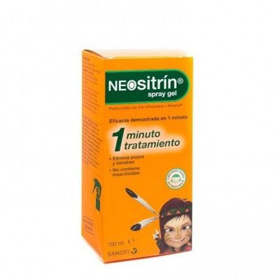 Neositrin Spray Gel Liquido Antipiojos 100 Ml