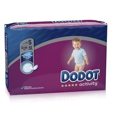 Dodot Sensitive – Diapers Size 5, 42 Diapers, 11 to 16 kg : Baby 