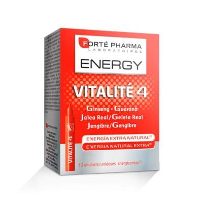 Forte pharma energy vitalite 4 20 viales - Farmacia en Casa Online