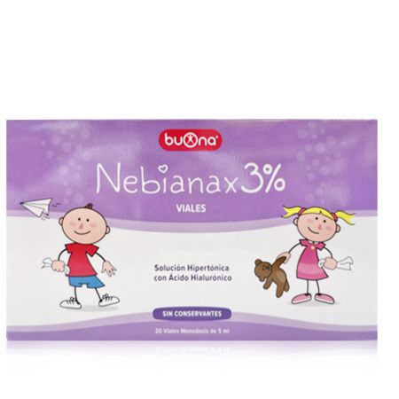 Buona Nebianax 3% Solucion Hipertonica Viales 20 Uds - Farmacia en