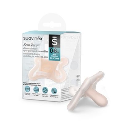Suavinex Chupetes Tetina Fisiológica Silicona Sx Pro 0-6m Rosa 2 uds