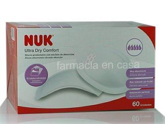 Nuk Discos De Lactancia Absorbentes Ultra Dry 60 uds.