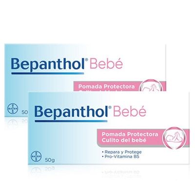 Bepanthol pomada protectora bebe duplo 2x50g - Farmacia en Casa Online