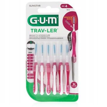 Gum Trav-Ler Cepillo Interdental Tamaño Iso-4 6Uds
