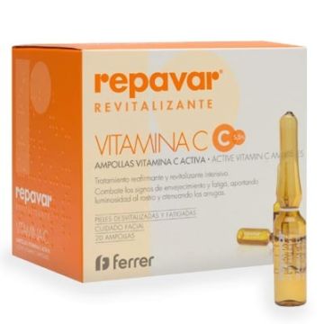 Repavar Revitalizante Vitamina C 20 Ampollas