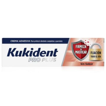 Kukident Pro Plus Crema Adhesiva Firmeza al Masticar 40gr