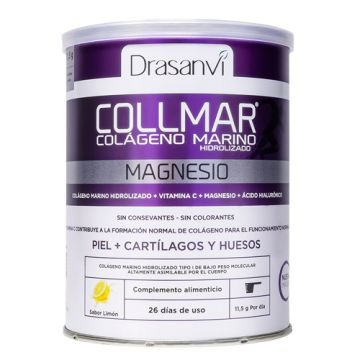 Drasanvi Collmar Magnesio y Colageno Marino Hidrolizado Limon 300gr