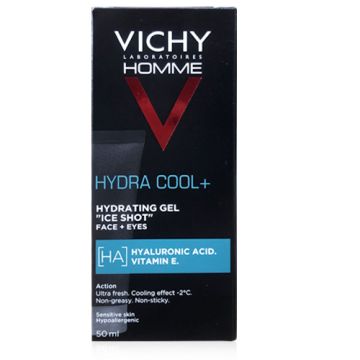 Vichy Homme Hydra Cool+ Gel Hidratante Efecto Frio 50ml
