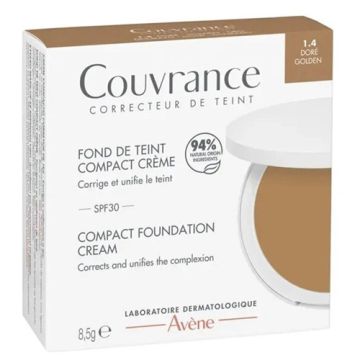 Avene Couvrance Base Maquillaje Crema Compacta 1.4 Dore 8,5gr