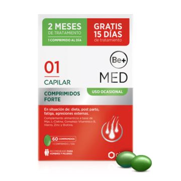 Be+ Med Capilar Comprimidos Forte Uso Ocasional 60 Comp