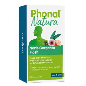 Phonal Natura Nariz-Garganta Flash 15Comp
