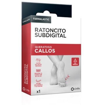 Farmalastic Ratoncito Subdigital Callos Pie Izquierdo 1 Ud
