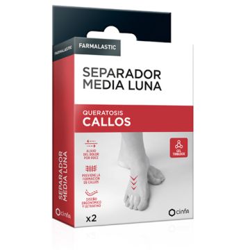 Farmalastic Separador Media Luna Callos T-U 2 Uds