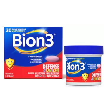 Bion3 Defense Junior 30 Comp Masticables