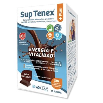 Sup Tenex +Plus Energia y Vitalidad Chocolate 15 Sobres