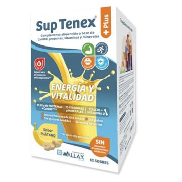 Sup Tenex +Plus Energia y Vitalidad Platano 15 Sobres