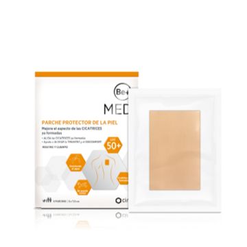 Be+ Med Parche Protector Piel Cicatrices Spf50+ 5x8cm 5 Uds