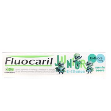 Fluocaril Pasta Dental Junior 6-13 Años Menta Suave 75ml