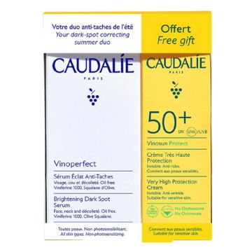 Caudalie Vinoperfect Serum 30ml + Solar Facial Spf50 25ml