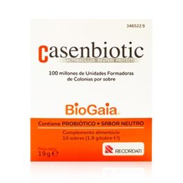 Casenbiotic 10 sobres sabor neutro de BioGaia - Farmahogar