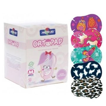 Ortopad Parches Oculares For Girls Medium 50 Uds