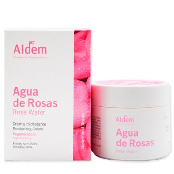 Aldem Crema Hidratante Regeneradora Agua de Rosas 50ml