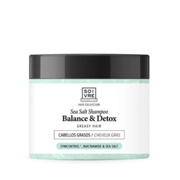 Soivre Champu de Sal Marina Balance y Detox Cabellos Grasos 350g