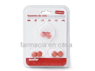 Acofar Tapones oído cera 6 uds