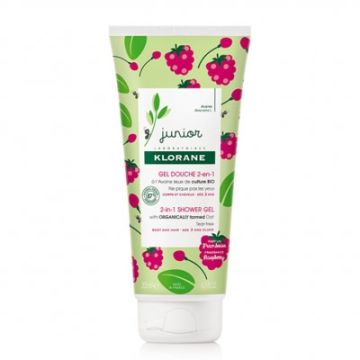 Klorane Petit Junior Gel de Ducha Cuerpo-Cabello Frambuesa 200ml