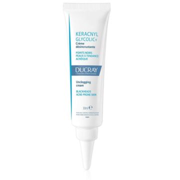 Ducray Keracnyl Glycolic+ Crema Desincrustante Puntos Negros 30ml