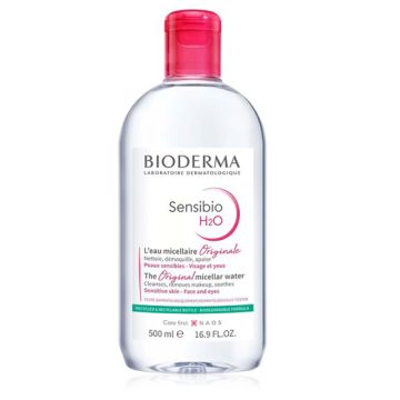 Bioderma Sensibio H2o Solucion Micelar Piel Sensible 500ml