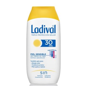 Ladival Piel Sensible Gel Crema Oil Free Spf30 200ml