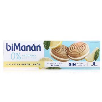 Bimanan Galletas Limon 8 uds