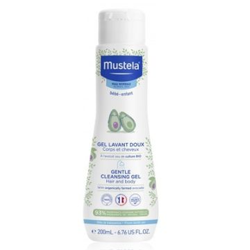 Mustela Bebe Gel Dermo-Limpiador Suave 200ml