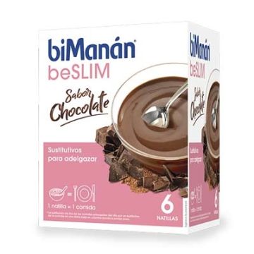 Bimanan Beslim Natillas Chocolate 6 Uds