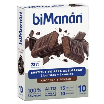 Bimanan Barritas Chocolate Fondant 10Uds