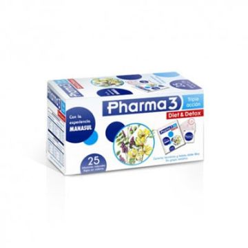 Pharma 3 diet detox 25 bolsitas