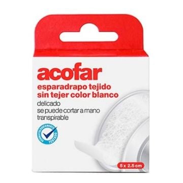 Acofar Esparadrapo tejido s/tejer 5mx1,25cm