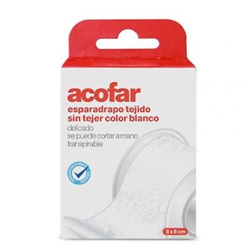 Acofar Esparadrapo Tejido S/Tejer 5mx5cm