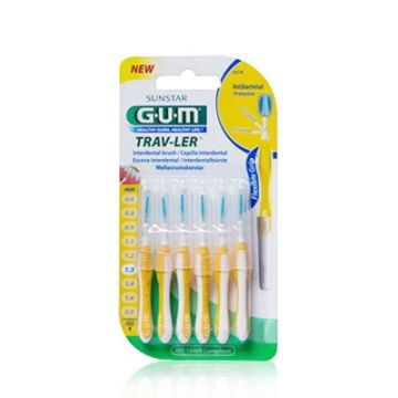 Gum Proxabrush Viaje 1514 Cep Interdental Extrafino Conico 6Uds