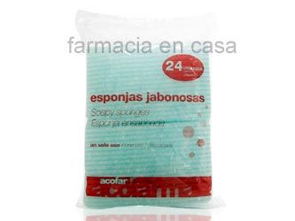 Acofar Esponjas jabónosas 24uds