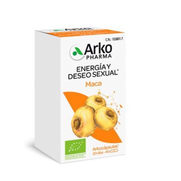 Arkocapsulas Maca Bio 40 Capsulas