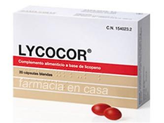 Lycocor 20 caps blandas