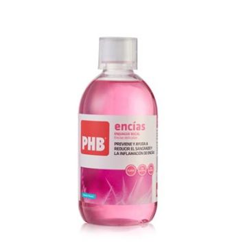 PHB Encias Enjuague Bucal Sabor Menta Fresca 500ml