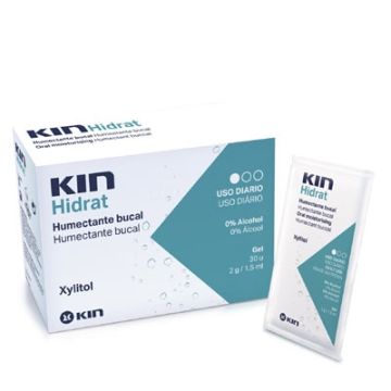 Kin Hidrat Gel Humectante Bucal 30 Sobres