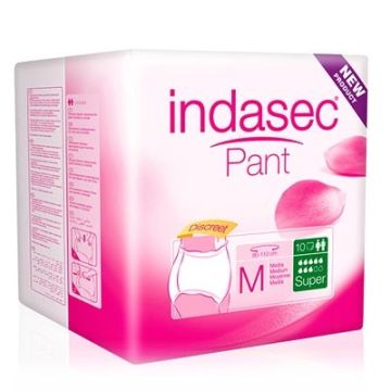 Indasec Pant Super T/Media 10Uds