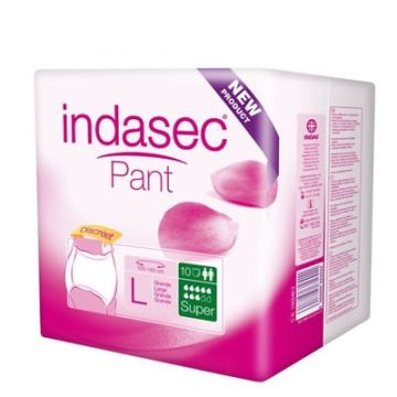 Indasec Pant Super T/Grande 10Uds