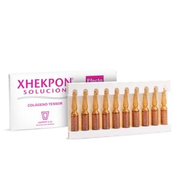 Xhekpon Solución Tensora Facial Efecto Flash 10Ampollas